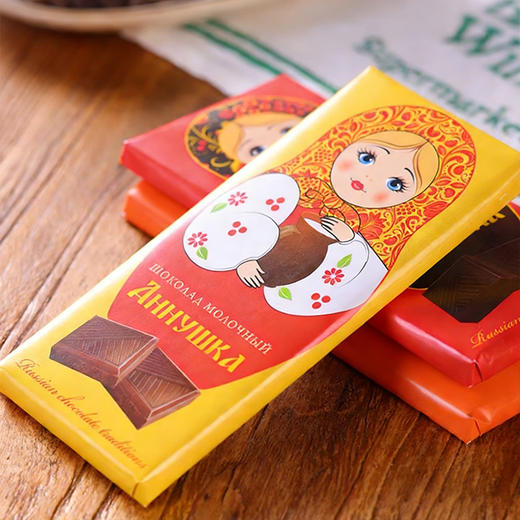 套娃牌多口味巧克力80g/块（俄罗斯） 商品图4