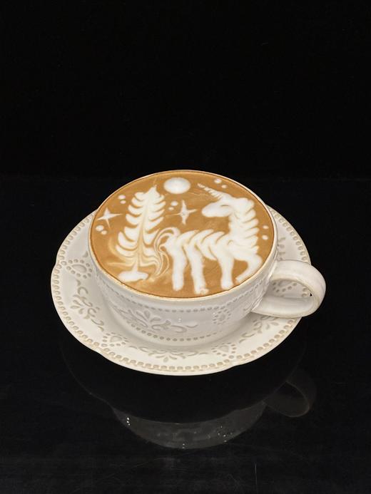 招牌独角兽拉花拿铁 商品图0