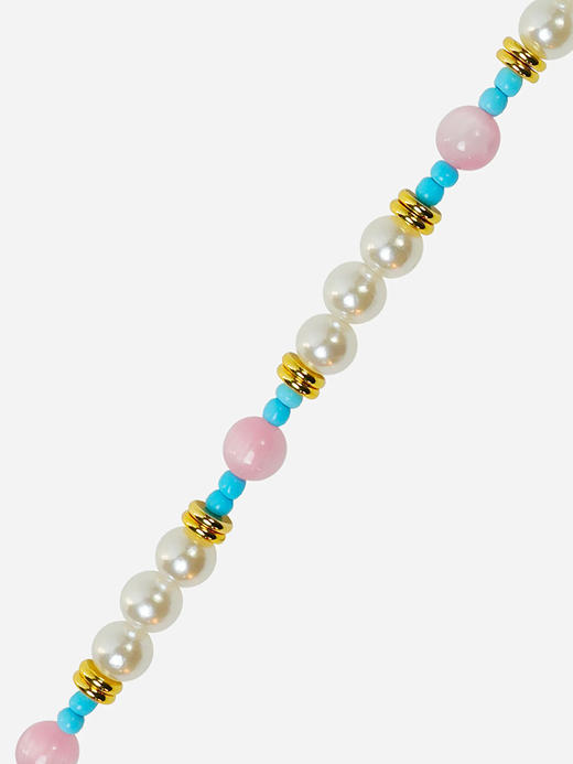 北京仓｜La Coque Française-FREIDA-玫瑰色 串珠 长款 手机链［法国设计师］ 商品图1