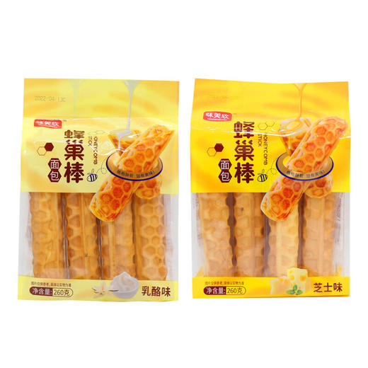味美欣蜂巢棒面包260g 商品图0