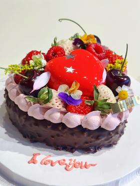 勃艮第梦龙之恋【星星不可食用哦】·奶油蛋糕