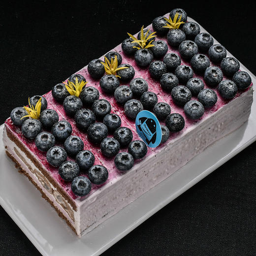 蓝莓可可卷卷奶油蛋糕（方形） 商品图2