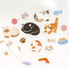 BGM新品 糖霜质感贴纸 咖啡厅 动物 海洋 花卉 手帐素材贴纸 商品缩略图2