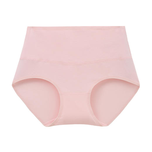 Threegun三枪 【丝柔长绒棉】高腰女士三角裤（1条装）-40684B111 商品图1