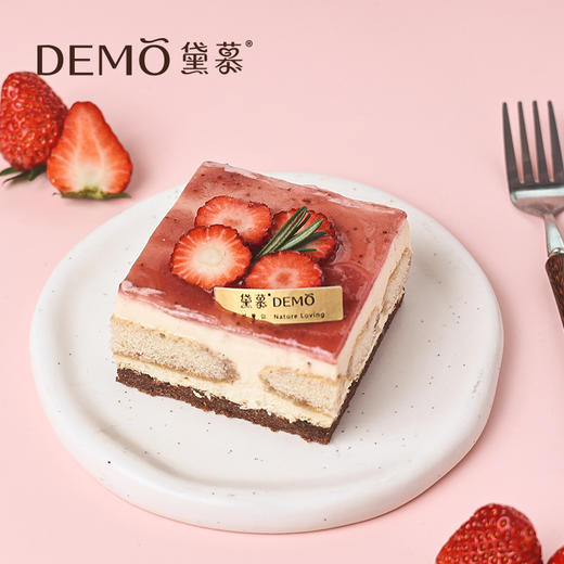 【拼团】草莓提拉米苏切块 商品图0