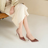 Westory2026年春季尖头高跟渐变粉色单鞋通勤宴会百搭浅口鞋W26AE51181 商品缩略图4