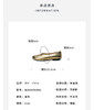 Westory2026年圆头平底奶奶鞋古铜金舒软羊皮单鞋休闲浅口鞋W26AE50941 商品缩略图9