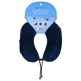 Hanmoot 驼峰 旅行可收纳颈枕（宝蓝色）