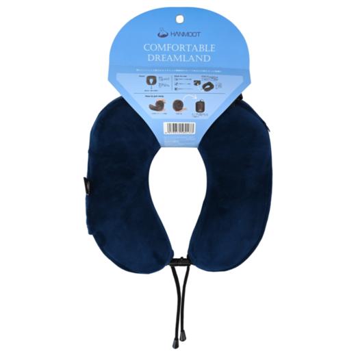 Hanmoot 驼峰 旅行可收纳颈枕（宝蓝色） 商品图0