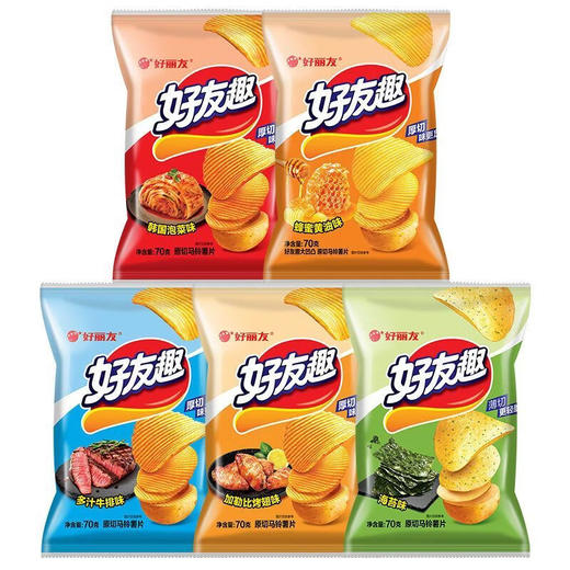 好丽友好有趣薯片70g 商品图0