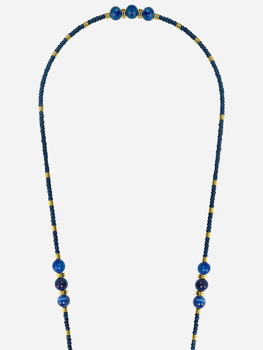 北京仓｜La Coque Française-IRIS-海军蓝色 串珠 长款 手机链［法国设计师］ 商品图2