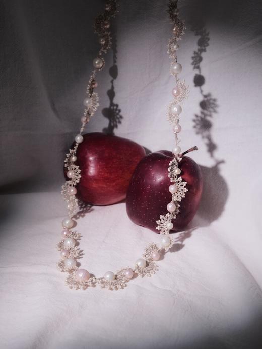 北京仓｜Lorina Balteanu-Fannita-长款 珍珠 玻璃珠 项链［法国设计师］ 商品图5