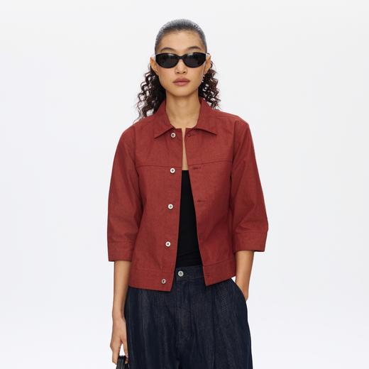 偏光七分袖工装外套 商品图0