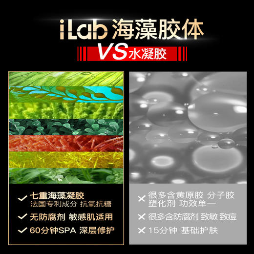iLab艾莱博极限运动海洋疗法 (多肽胶原)60分钟SPA双片面膜(抗氧抗光老) 商品图4