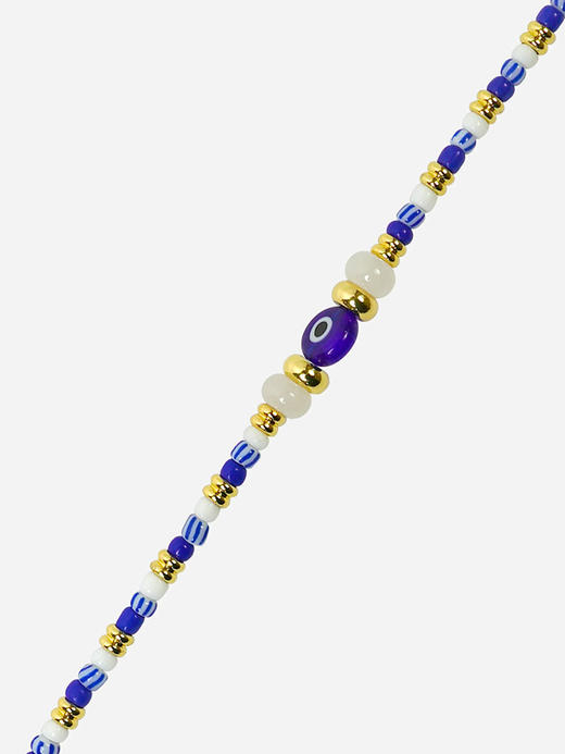 北京仓｜La Coque Française-IDRA-蓝色 串珠 长款 手机链［法国设计师］ 商品图1