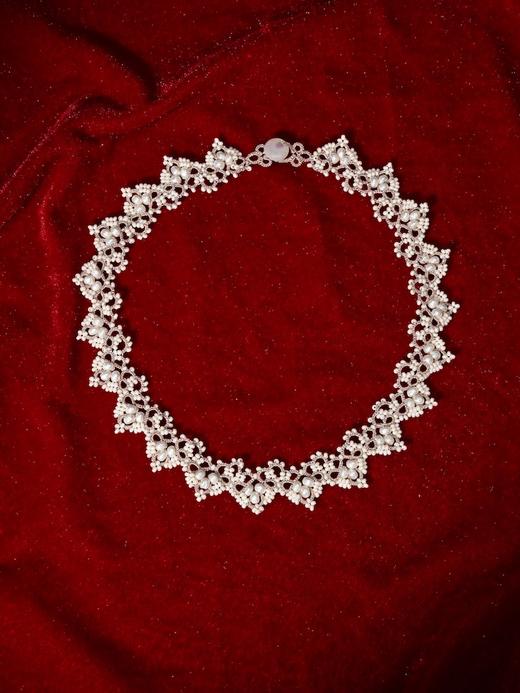 北京仓｜Lorina Balteanu-Romi-珍珠 玻璃珠 项链［法国设计师］ 商品图1