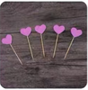 蛋糕装饰-玫红小爱心插件1*1个 商品缩略图0