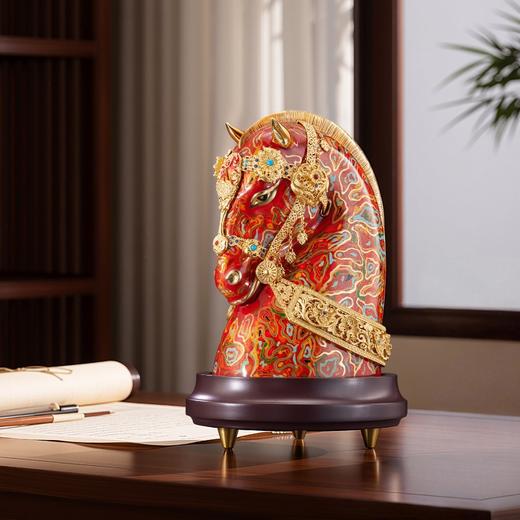 朱炳仁·铜 马富贵十二兽首马年装饰摆件高端艺术品收藏开业送礼 商品图5