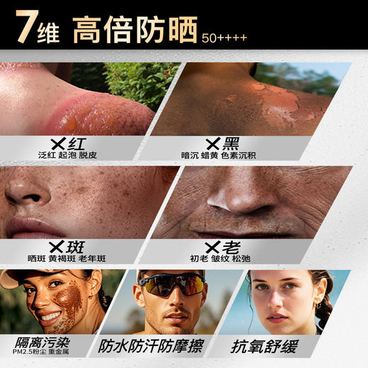 iLab艾莱博极限运动MAX广谱 物理防晒小银管(舒敏保湿)精华乳 面部&身体 商品图1