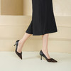 Westory2026年春季豹纹尖头中跟单鞋通勤百搭浅口鞋W26AE51131 商品缩略图3