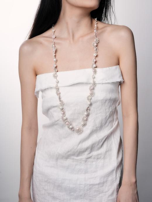 北京仓｜Lorina Balteanu-Fannita-长款 珍珠 玻璃珠 项链［法国设计师］ 商品图2