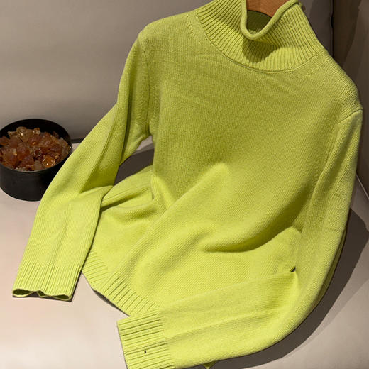 【特价不退换】【现货】良木礼羊毛高领上衣（3347F） 商品图8