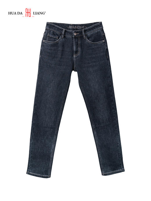 男装25秋冬新品牛仔直桶长裤2219-K1204 商品图2
