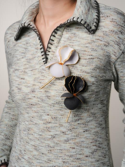 北京仓｜Cilea Bijoux-IRIS-鸢尾花 胸针［法国设计师］ 商品图2