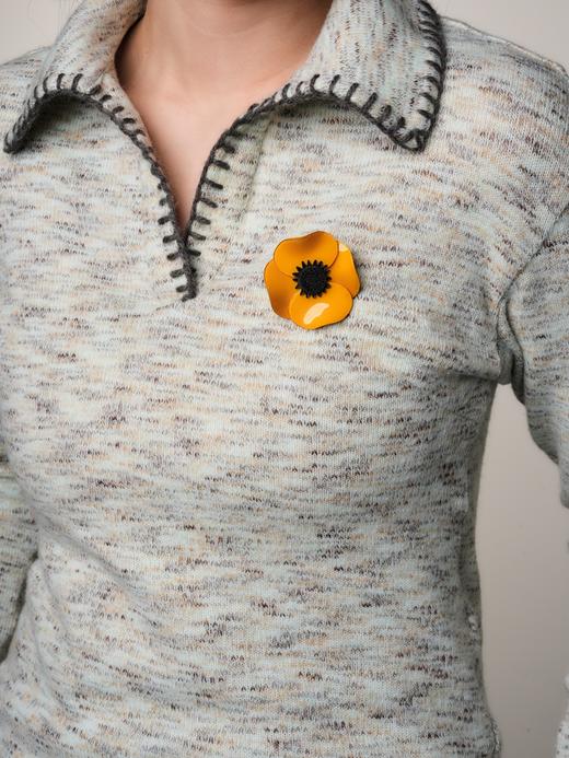 北京仓｜Cilea Bijoux-ANEMONE-银莲花 胸针（中号）［法国设计师］ 商品图4