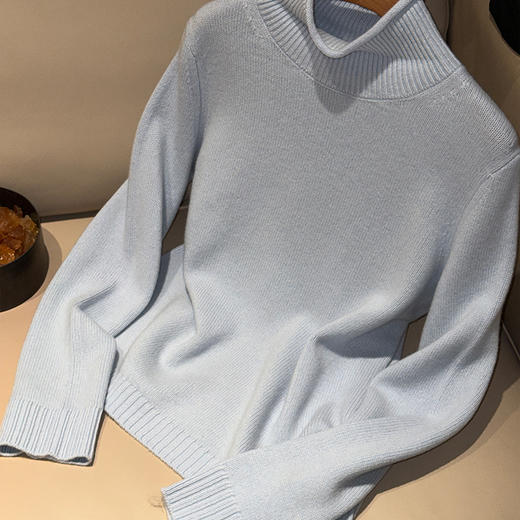 【特价不退换】【现货】良木礼羊毛高领上衣（3347F） 商品图1