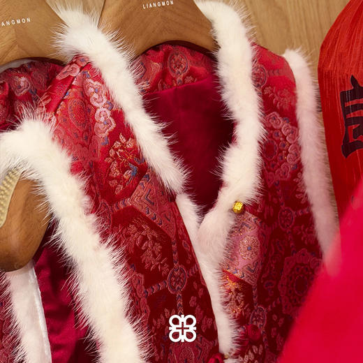 【特价不退换】【预售7天】良木礼国风马甲（2655） 商品图2