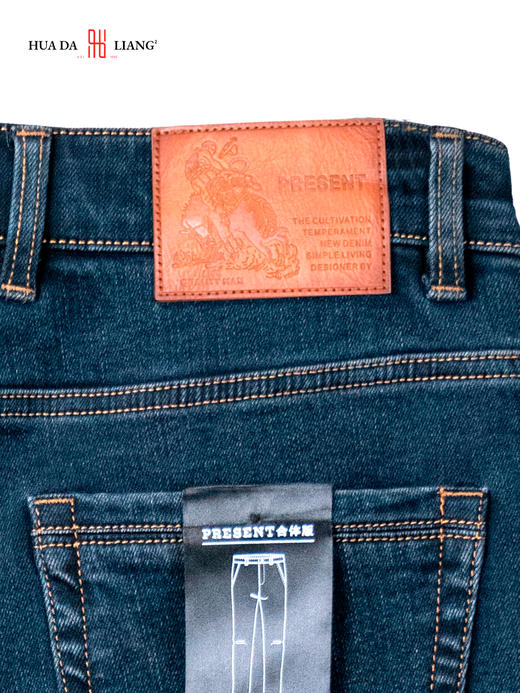 男装25秋冬新品直筒牛仔裤2219-6AN002 商品图3