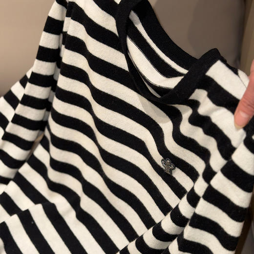 【特价不退换】【预售7天】良木礼羊毛条纹上衣（3351F） 商品图3