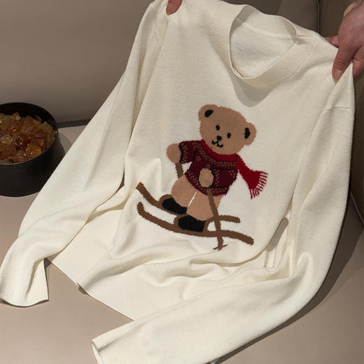 【特价不退换】【预售7天】良木礼羊毛圆领上衣（3352F） 商品图0