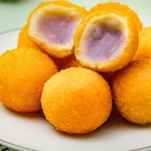 冷冻速食 非即食初荷香芋地瓜丸袋装 400g/袋 商品图1