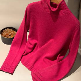 【特价不退换】【现货】良木礼羊毛高领上衣（3347F）