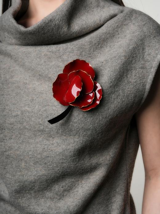 北京仓｜Cilea Bijoux-POESIE-虞美人 胸针［法国设计师］ 商品图2