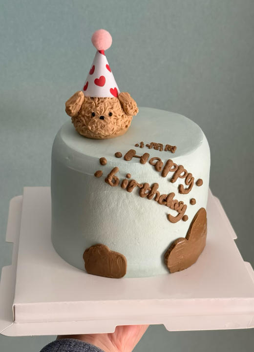 蛋糕定制—奶油小熊 商品图0