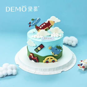 【现货】童趣梦想家·13cm*8cm（3-4人）5英寸加高-什锦水果