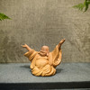 开怀弥勒°黄杨小摆件 商品缩略图0
