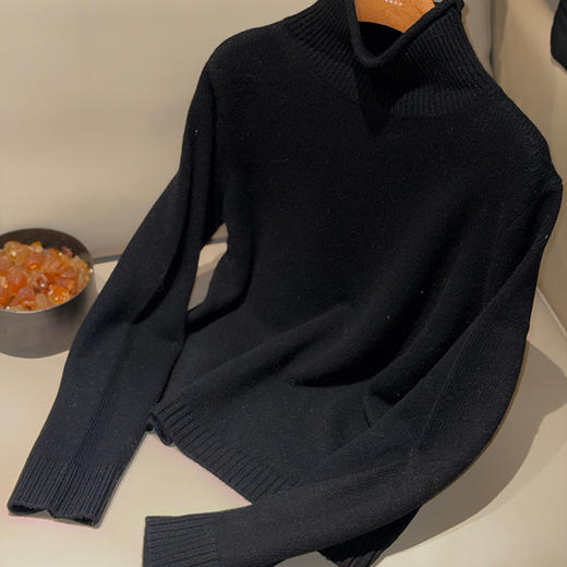 【特价不退换】【现货】良木礼羊毛高领上衣（3347F） 商品图6