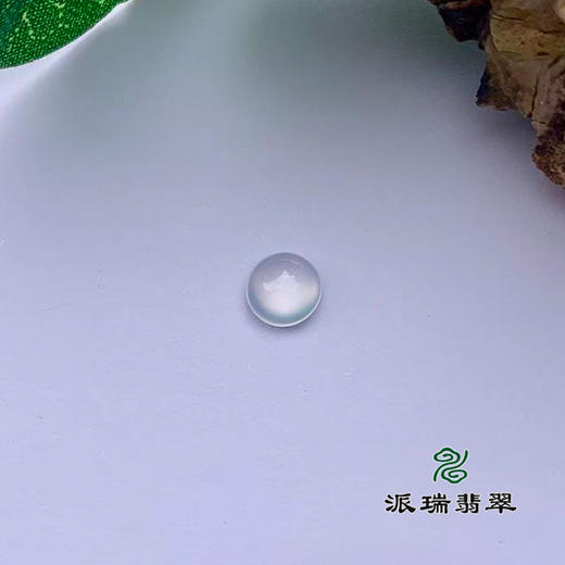 派瑞翡翠 翡翠戒面 冰种 无色 商品图3
