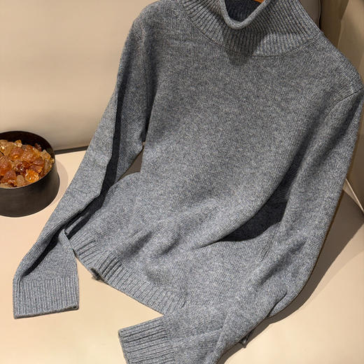 【特价不退换】【现货】良木礼羊毛高领上衣（3347F） 商品图3