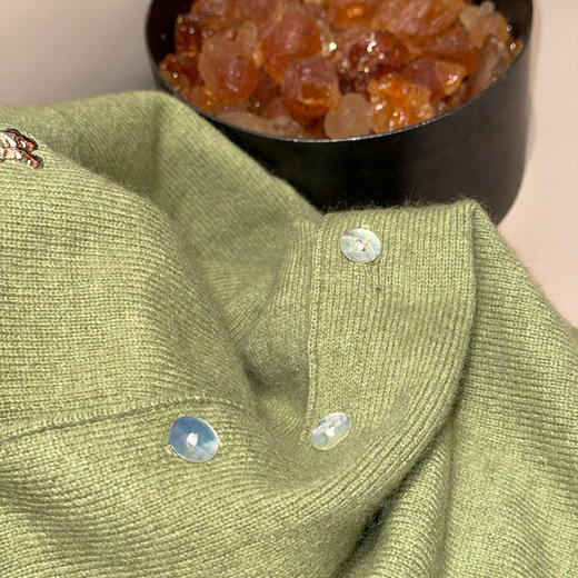 【特价不退换】【预售7天】良木礼羊毛开衫（3780F） 商品图2