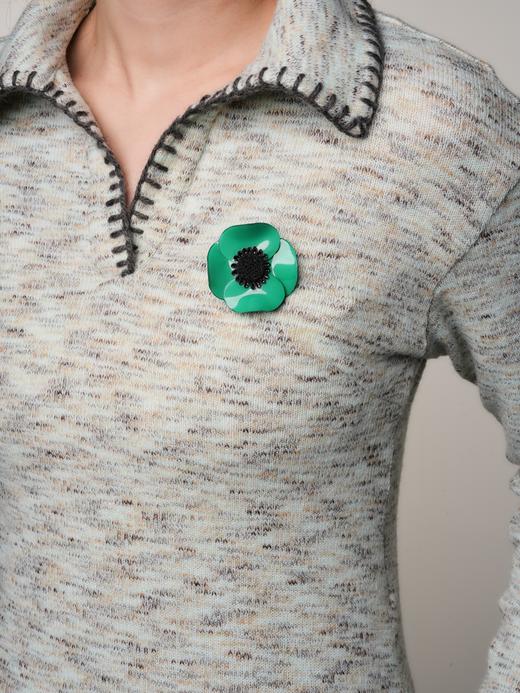 北京仓｜Cilea Bijoux-ANEMONE-银莲花 胸针（中号）［法国设计师］ 商品图6