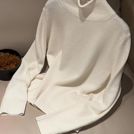 【特价不退换】【现货】良木礼羊毛高领上衣（3347F） 商品图7