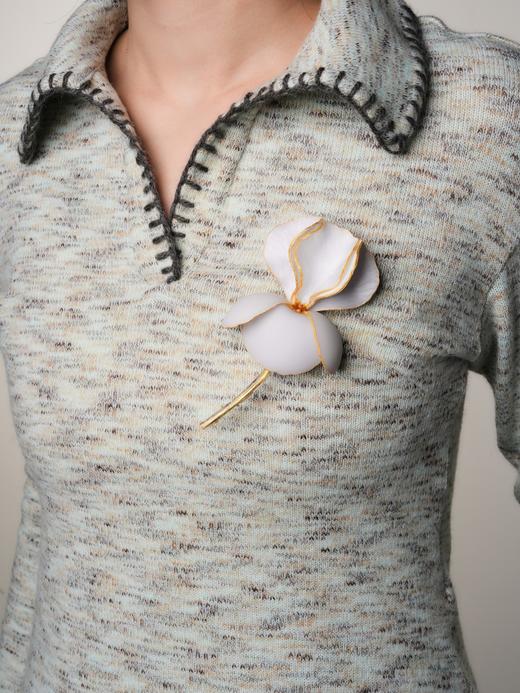 北京仓｜Cilea Bijoux-IRIS-鸢尾花 胸针［法国设计师］ 商品图4