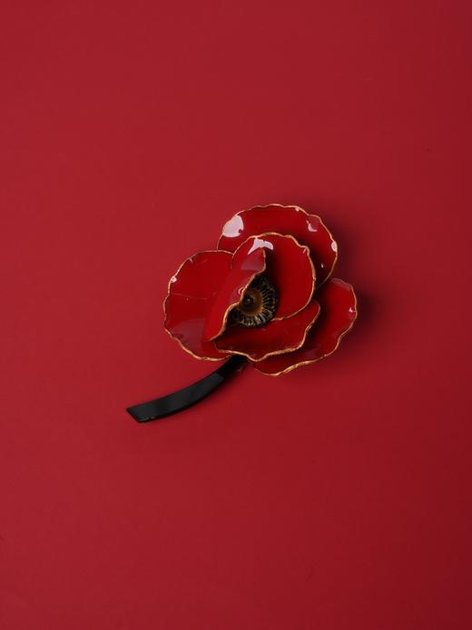 北京仓｜Cilea Bijoux-POESIE-虞美人 胸针［法国设计师］ 商品图1