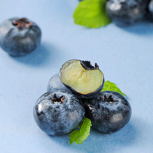 新鲜水果 L25花香蓝莓礼盒18+ 脆甜可口 9小盒/箱 商品图2
