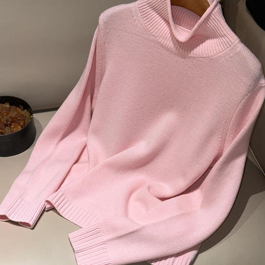 【特价不退换】【现货】良木礼羊毛高领上衣（3347F） 商品图4